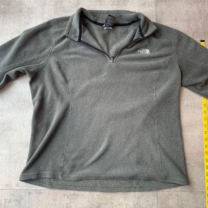 Grey North Face Fleece
